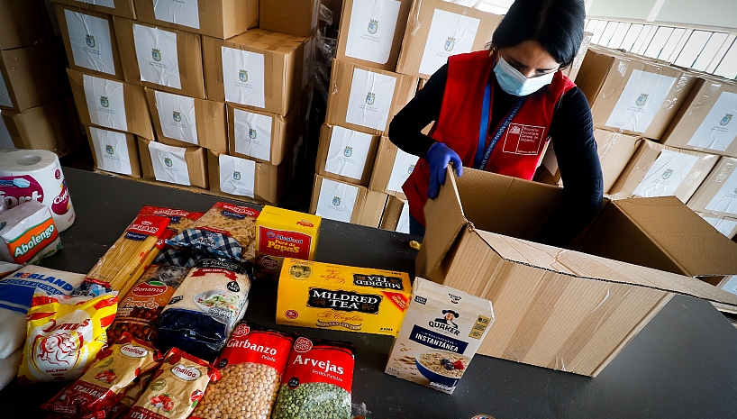 Gobierno alcanza 1 millón 255 mil cajas de alimentos repartidas en el país
