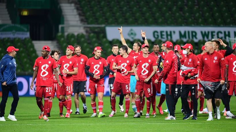 Bayern Munich se proclamó campeón de la Bundesliga por octava vez seguida
