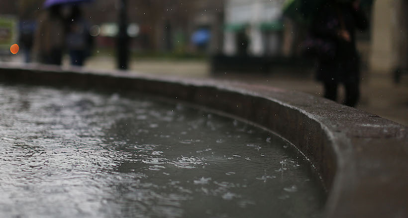 Lluvias llegarán hasta 178 mm en Santiago durante este invierno
