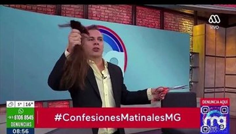 Mega pide disculpas a trabajador cuyo pelo fue cortado por José Miguel Viñuela