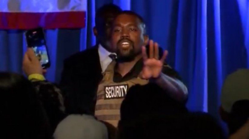 [VIDEO] Kanye West realizó su primer mitín por la presidencia de EE.UU. con polémicas declaraciones