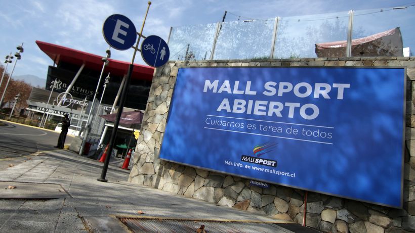 Mall Sport reabrió este lunes en Las Condes