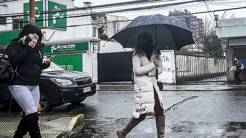 Pronostican precipitaciones para el martes entre Coquimbo y O'Higgins