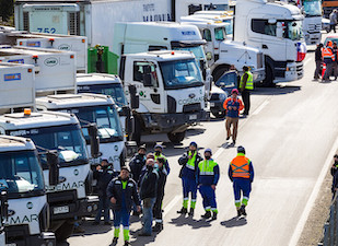La Moneda llamó a camioneros a aceptar última propuesta: 