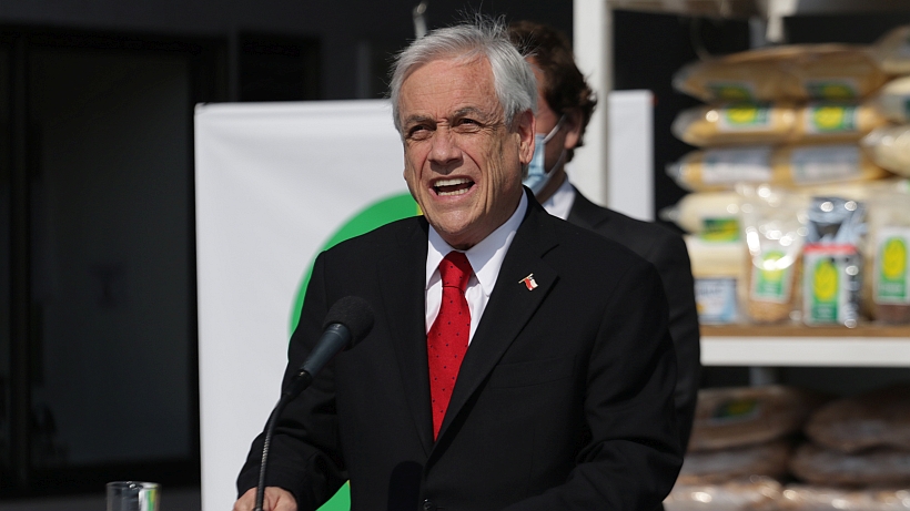 Presidente Piñera valoró que camioneros levantaran el paro y le pidió al Congreso la 