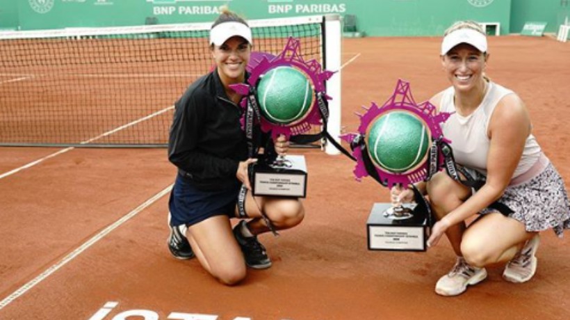 Alexa Guarachi se coronó campeona en el dobles del WTA de Estambul