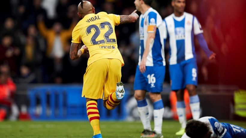 La escueta despedida del Barcelona a Vidal: 
