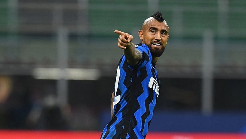 Vidal entró y el Inter evitó una derrota ante el Parma
