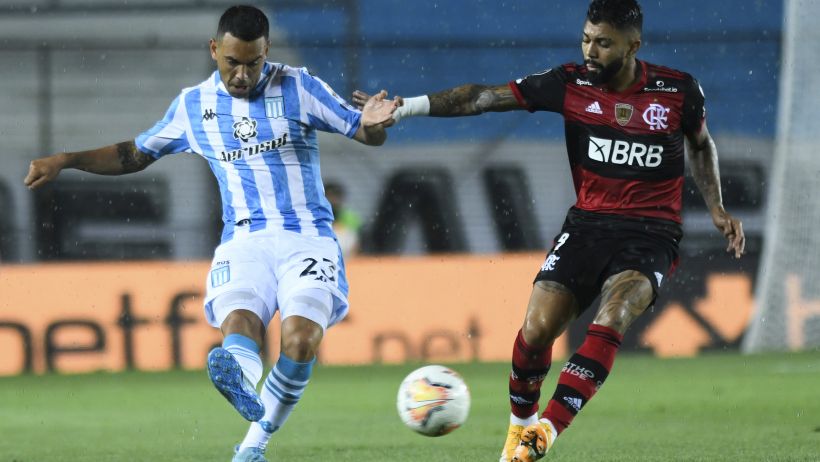 Libertadores: Racing y Flamengo empataron 1-1 en Avellaneda