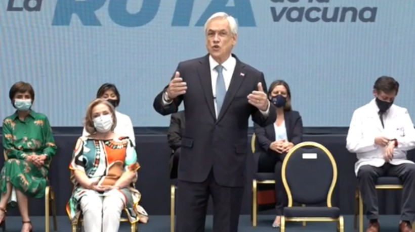 Piñera dijo que el Minsal cuenta con tres súper congeladores para almacenar vacuna contra el Covid-19