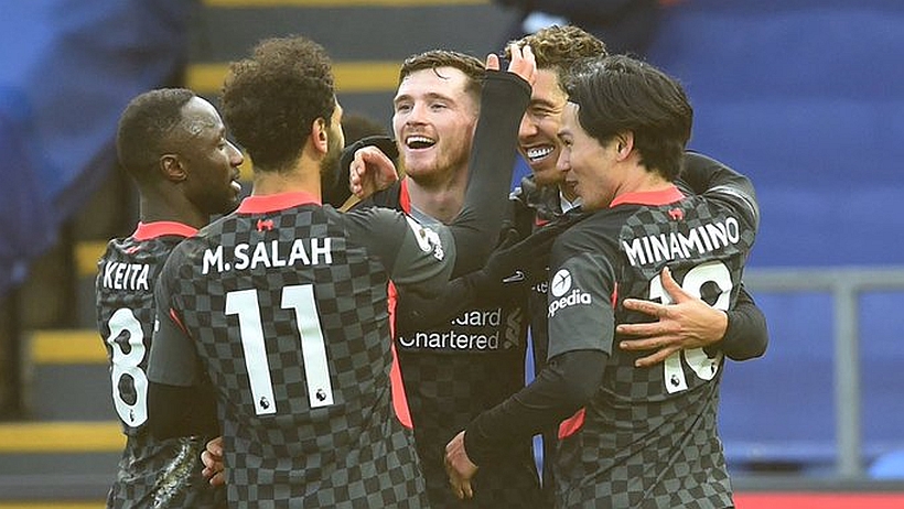 Liverpool humilló al Crystal Palace con un aplastante 7-0 con doblete desde la banca de Salah incluido