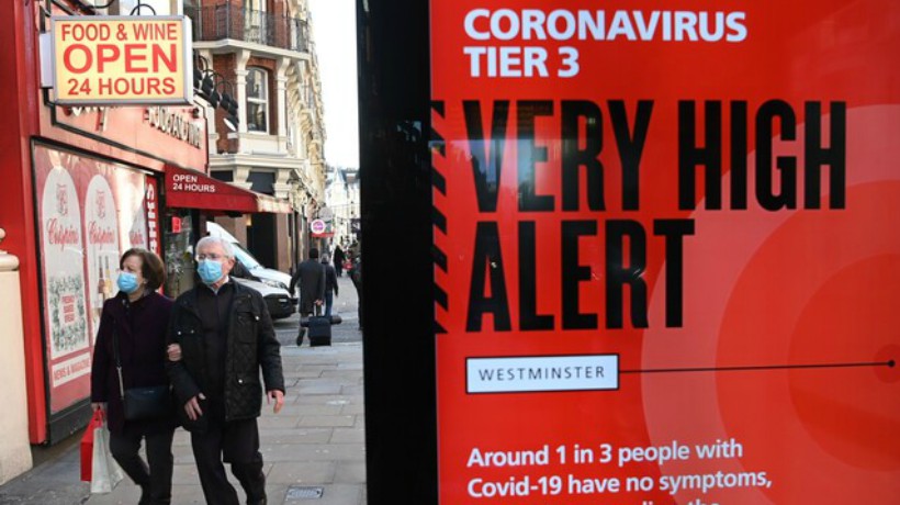 Gran Bretaña afronta cierres de fronteras para evitar expansión de nueva cepa del coronavirus