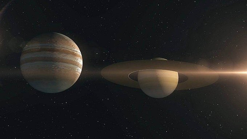 Esta noche se podrá observar la gran conjunción de Júpiter y Saturno