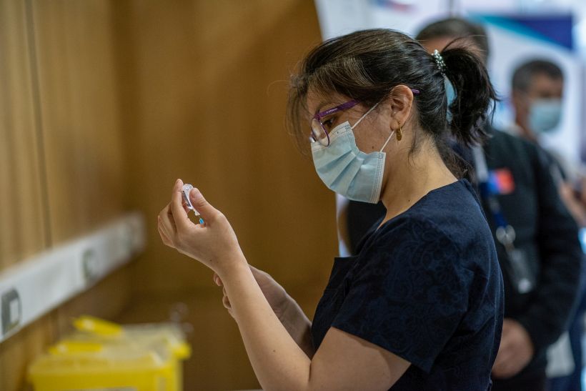Más de 8 mil trabajadores de la salud han recibido la vacuna contra el covid