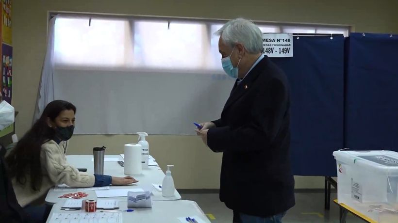 Piñera dijo estar confiado que candidato de Chile Vamos llegará a la segunda vuelta Piñera dijo estar confiado que candidato de Chile Vamos llegará a la segunda vuelta