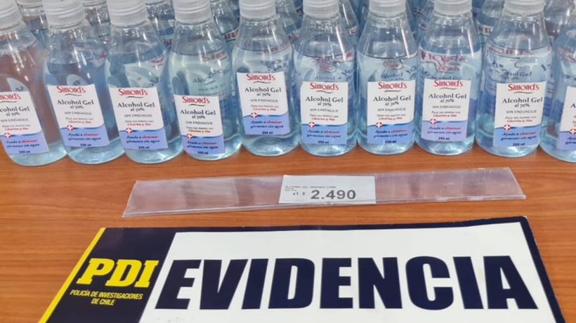 Detectan alcohol gel sin autorización en un supermercado ancuditano Detectan alcohol gel sin autorización en un supermercado ancuditano