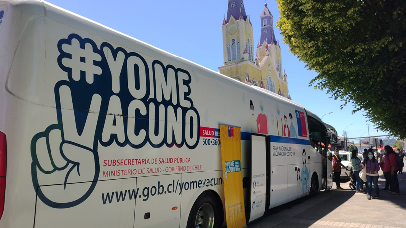 Bus llegó a la provincia para incentivar la vacunación contra el coronavirus