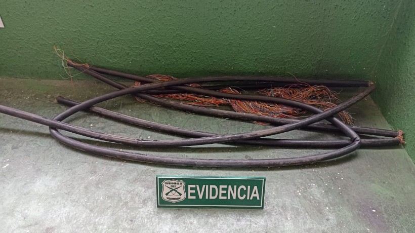 192 casos de robo de cables se produjeron durante el 2021 en a Región de Antofagasta