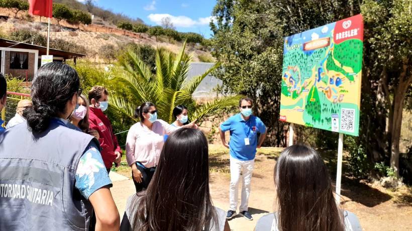 Seremi de Salud fiscalizó uso de Pase de Movilidad en Parque Acuático de Quilpué