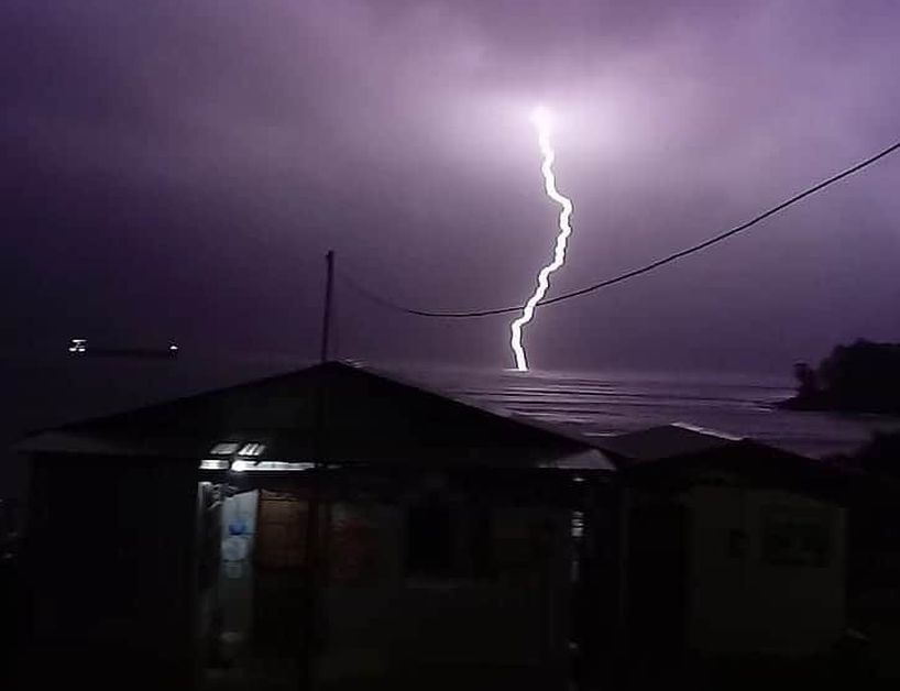 Actualizan Alerta Preventiva por tormenta eléctrica en Los Ríos