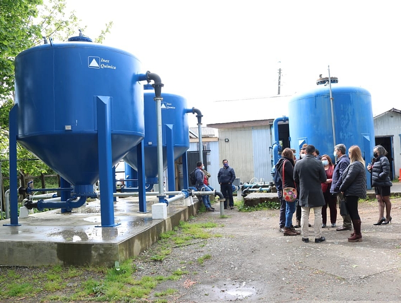 Desarrollan proyectos de mejoramiento de agua potable en Carelmapu