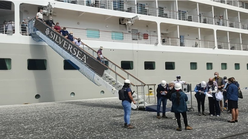 Detectan brote con más de 60 contagios por Covid-19 en Crucero recalado en Antofagasta