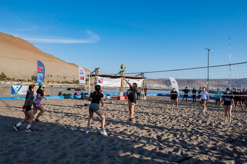 Playa La Lisera de Arica contará con nuevo espacio deportivo