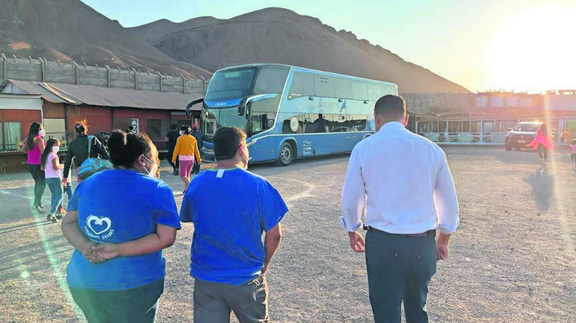 Termina el funcionamiento del refugio habilitado para familias migrantes en Antofagasta