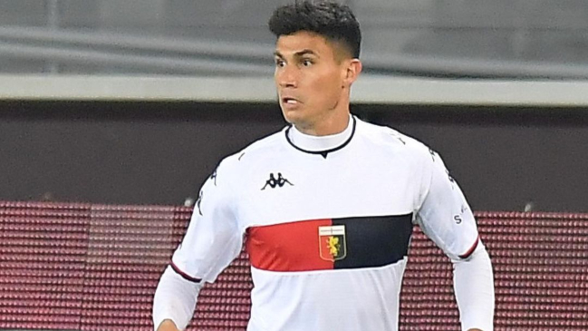 Serie A: Pablo Galdames jugó todo el partido en dura derrota de Genoa ante Lazio