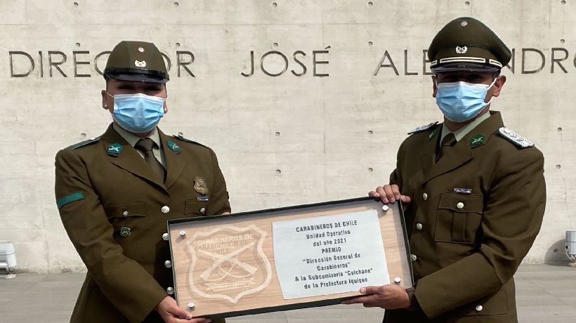 Subcomisaría de Colchane es elegida entre las mejores unidades operativas del año 2021