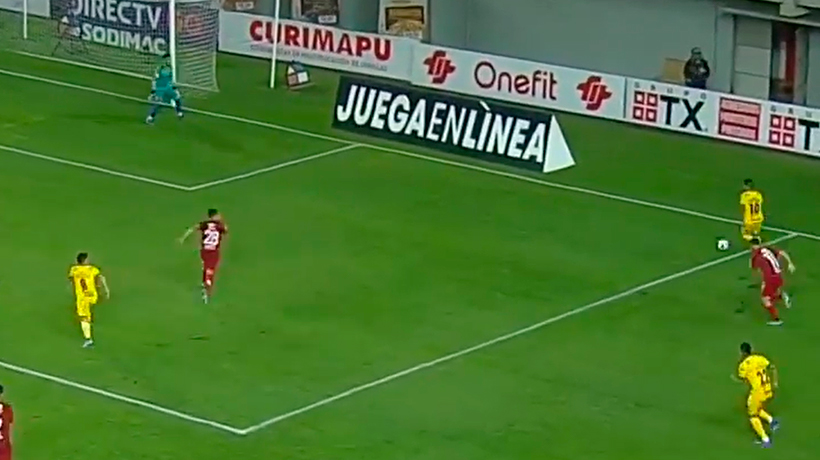[VIDEO] Lucas Di Yorio marcó el gol que había significado la igualdad para Everton frente a Ñublense