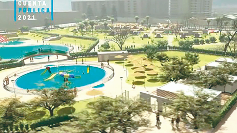 Alcalde de Antofagasta presentó el proyecto Parque Acuático Juan López