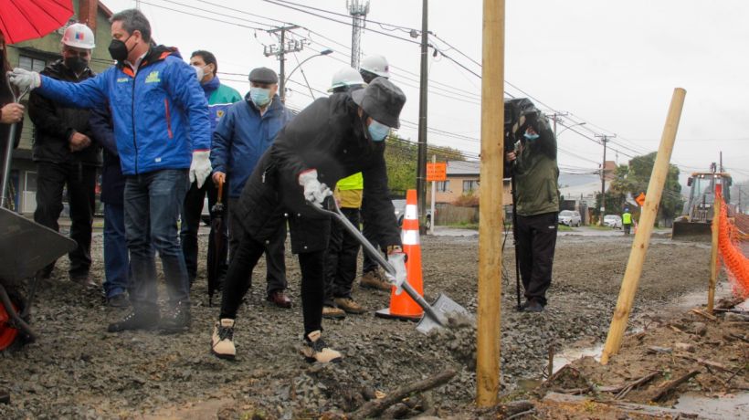Comienza segunda etapa del mejoramiento al par vial Collao-Novoa de Concepción