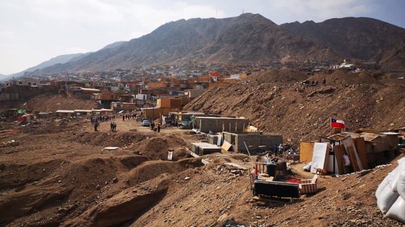 Delegación presidencial concretó desalojo en nueva toma de terrenos en Antofagasta