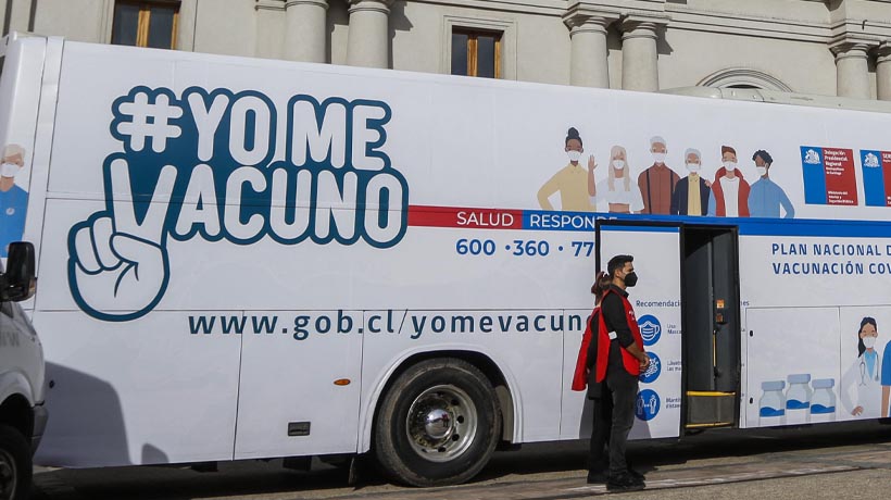 En Traiguén se encuentra bus "Yo Me Vacuno" del Minsal