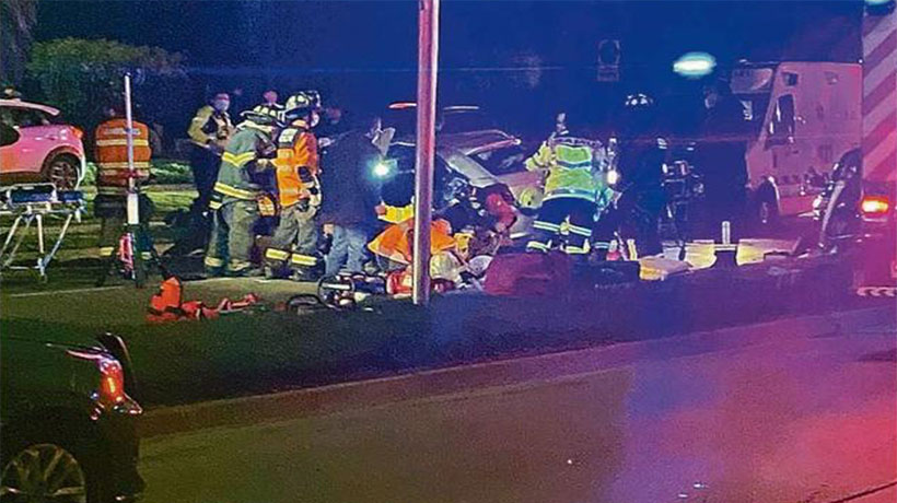 Dos fallecidos deja accidente de tránsito en sector Las Salinas