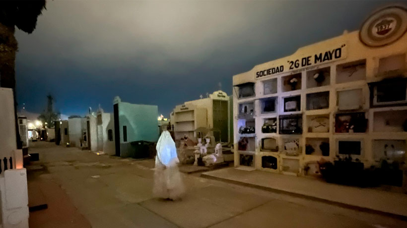 ¡Todo un éxito!: Realizan tour nocturno por el Cementerio Municipal