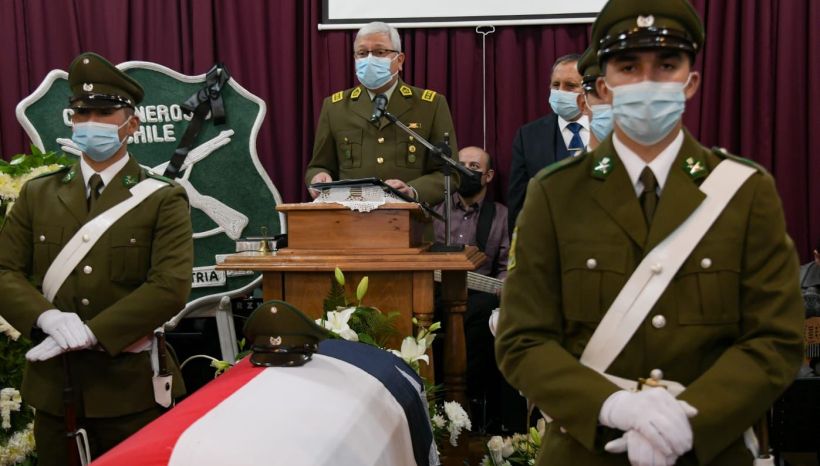 Arauco despidió a cabo 1º de Carabineros fallecido en La Florida mientras acudía a un procedimiento