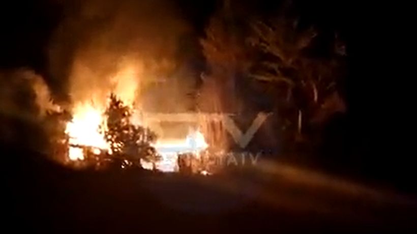 Investigan ataque incendiario que dejó dos casas destruidas y una con daños en Cañete