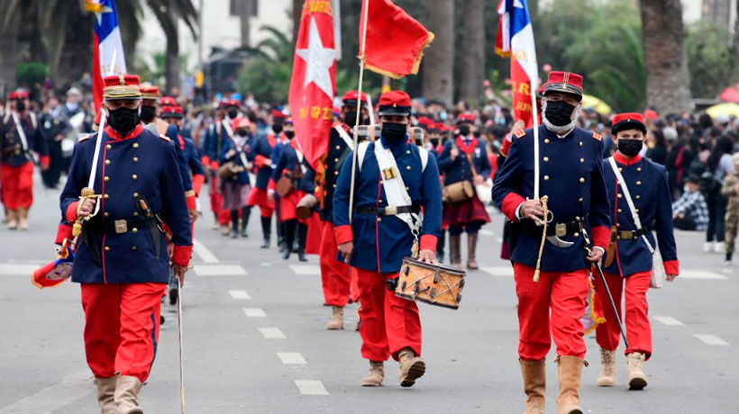 Luego de dos años regresó en gloria y majestad el desfile en conmemoración del 7 de junio Luego de dos años regresó en gloria y majestad el desfile en conmemoración del 7 de junio