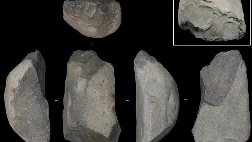 Revista científica destaca artefacto de piedra hallado en sitio paleoarqueológico Pilauco de Osorno