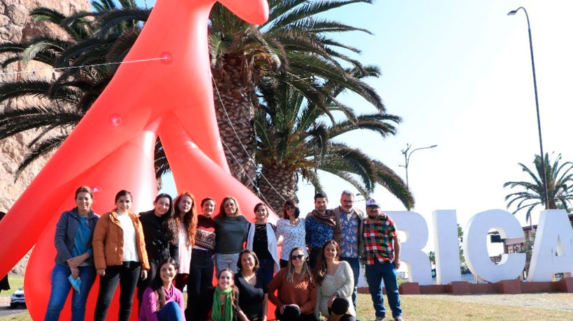 “La clito en Arica”: Con intervención artística buscan informar sobre sexualidad femenina “La clito en Arica”: Con intervención artística buscan informar sobre sexualidad femenina