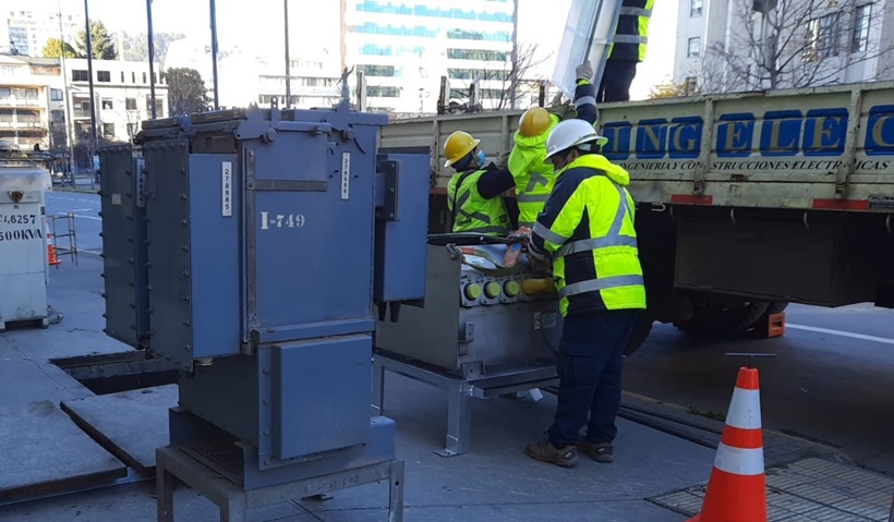 CGE realiza importantes obras eléctricas para mejorar continuidad del servicio en Concepción y Chiguayante