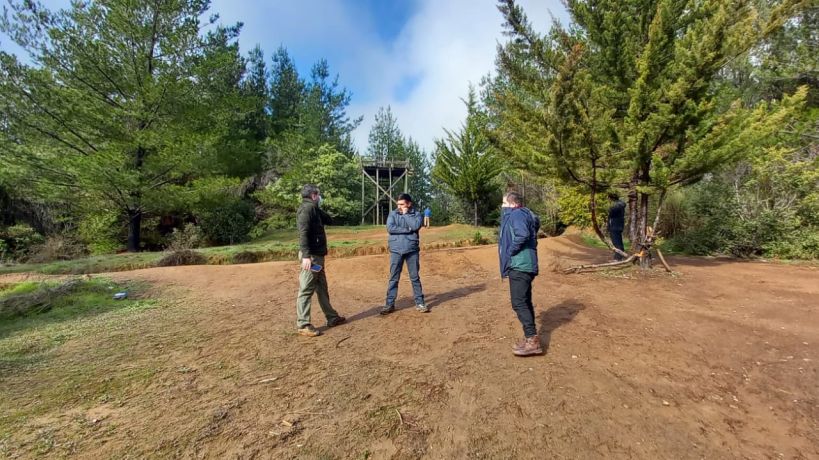 Inician labores para reforestación de cerro Catiray de Santa Juana