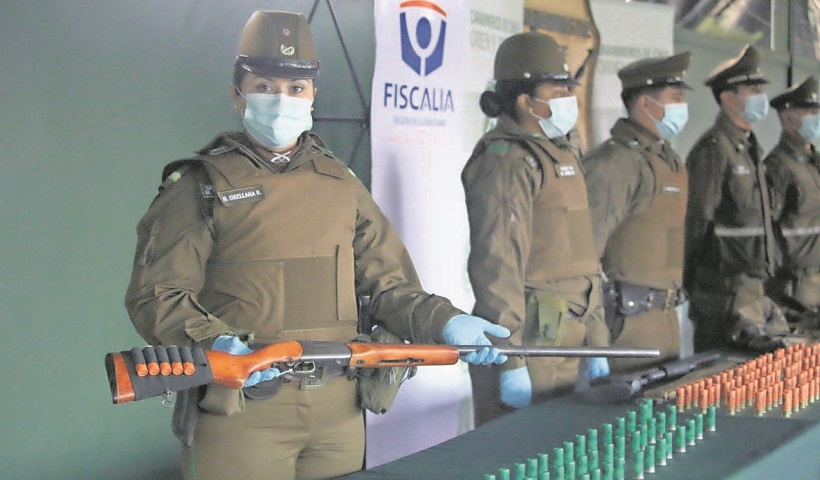 217 armas han sido sacadas de circulación en La Araucanía en lo que va de este año 217 armas han sido sacadas de circulación en La Araucanía en lo que va de este año
