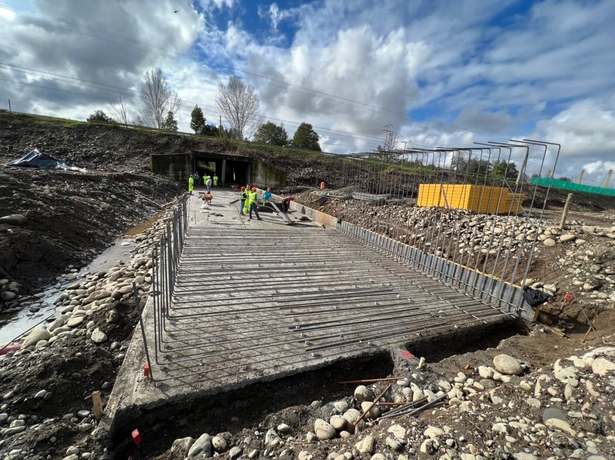 Obras de reposición de la ruta Chillán-Yungay llevan un 7% de avance Obras de reposición de la ruta Chillán-Yungay llevan un 7% de avance