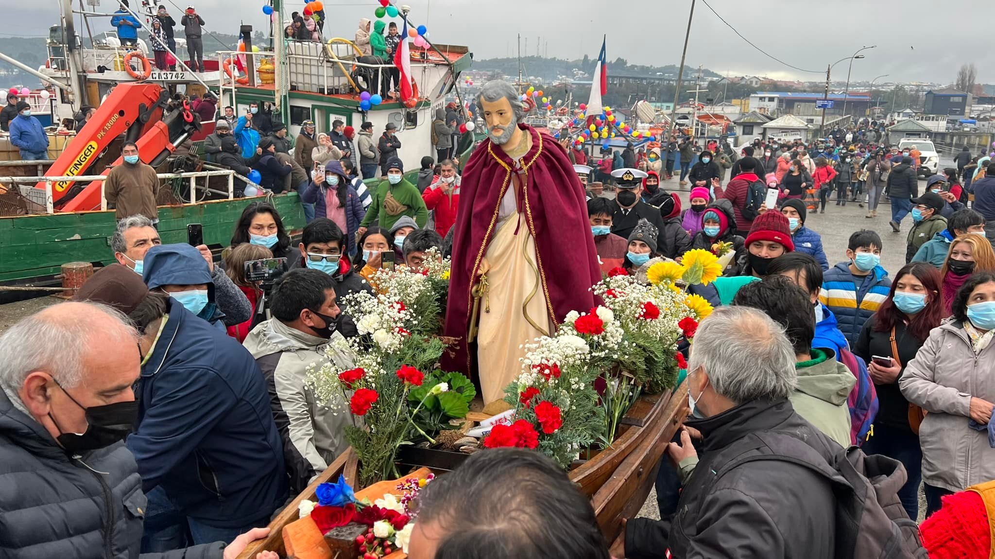 Comunas de Chiloé celebran el día de San Pedro, patrono de pescadores y pescadoras