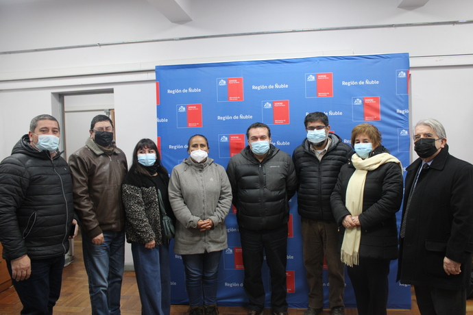 Seremi de Educación Ñuble se reunió con gremios del sector para informar sobre la Ley Miscelánea
