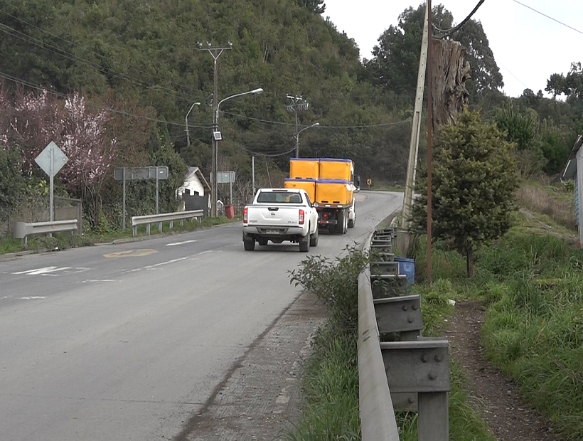 Exigirán a empresas terminar con derrames en la cuesta Zúñiga de Puerto Montt