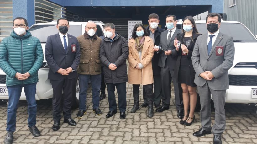 PDI recibe vehículos blindados para apoyar labores en Biobío y La Araucanía PDI recibe vehículos blindados para apoyar labores en Biobío y La Araucanía